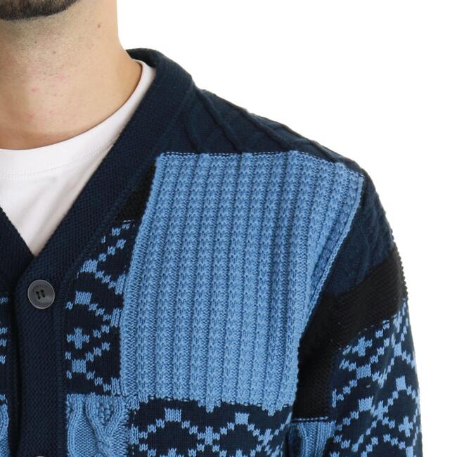 CARDIGAN SUNE PATCHWORK ANER KJENDT - Mad Fashion | img vers.650x/